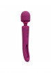 Shots Vive Kiku Double Wand with G-Spot Flapping Pink