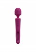 Shots Vive Kiku Double Wand with G-Spot Flapping Pink