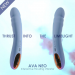 Svakom Ava Neo Interactive Thrusting Vibrator Blue