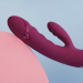 Svakom Avery Thrusting Rabbit Vibrator Purple