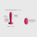 Svakom Primo Wearble G-Spot and Anal Remote-Controlled Long Bullet Warming Vibrator 