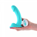 NS Novelties Colours - Curve - 5" Vibrating Dildo - Teal 