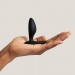 We Vibe Ditto+ Anal Plug with We Connect App Control Satin Black